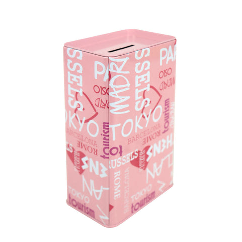 Alcancía estampado San Valentín 16x9x6 cm