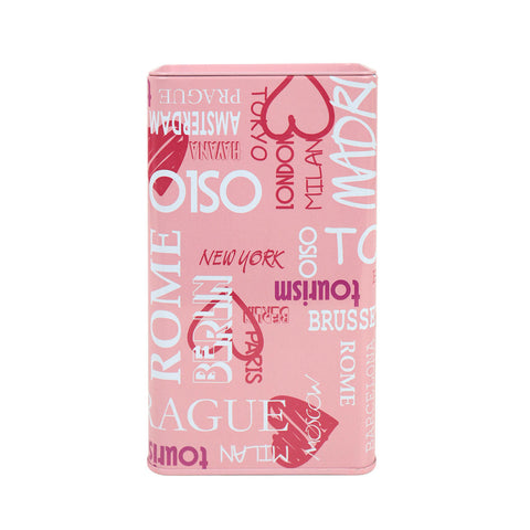 Alcancía estampado San Valentín 16x9x6 cm