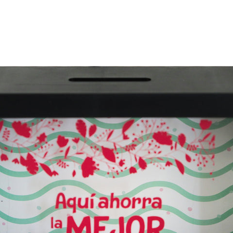 Alcancía Cuadrada con Diseño, Día de las Madres