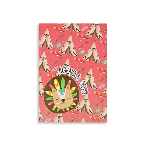 Agenda 2023 Diseño Oso, 128 páginas.