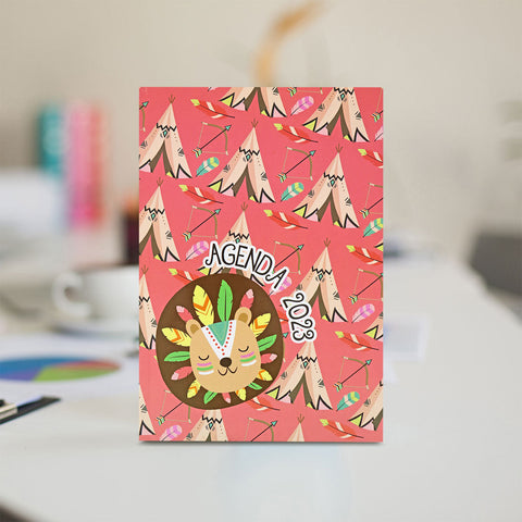 Agenda 2023 Diseño Oso, 128 páginas.