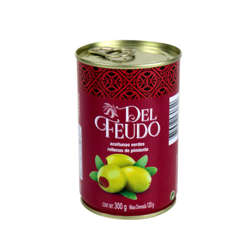 Aceitunas Del Feudo con Pimiento 300 gramos