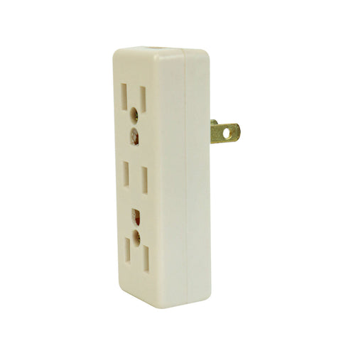Adaptador Triple rectangular