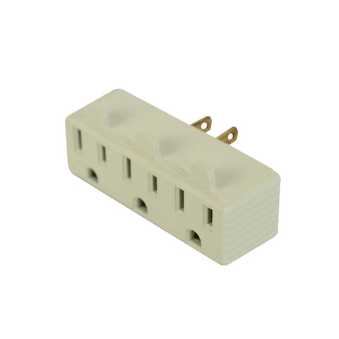 Adaptador Triple entrada estilo Bisagra