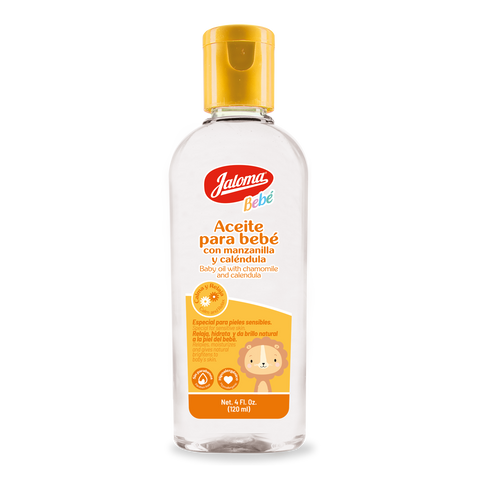 Aceite para Bebé de Jaloma con Manzanilla y Caléndula 120ml