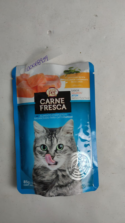 23 09Alimento humedo grand pet salmon atun 100g