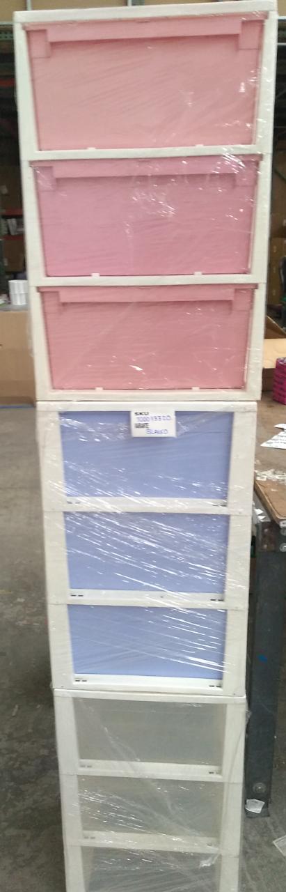 19 01LIDER CAJONERA ARMABLE DE 3 NIVELESBLANCO